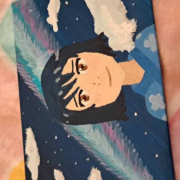 4/$15 🌻 Your Name Anime Movie Comet Acrylic Postcard Sized Canvas Painting - Picture 2 of 3